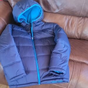 Faded Glory Kids Navy Blue Puffer Jacket Size XXL 18. New.